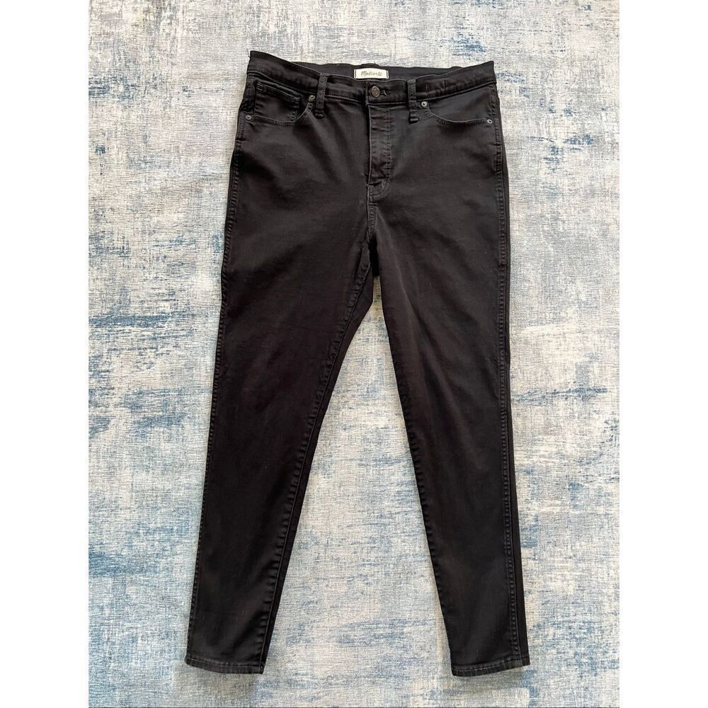 Madewell Black High Rise Skinny Jeans Women's 32"